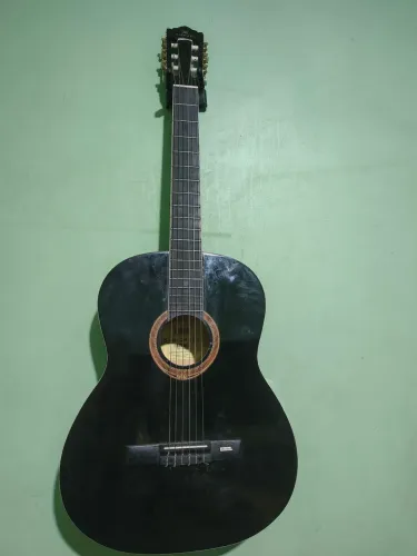 Violão Michael acompanha suporte parede
