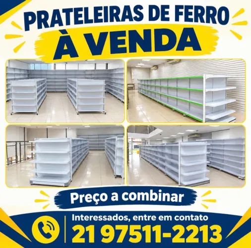 Prateleiras de Ferro