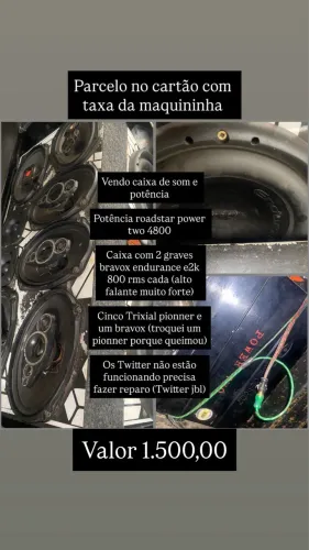 Vendo som automotivo 