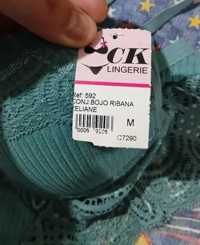 Conjunto Sutiã Bojo (Ler descrição)