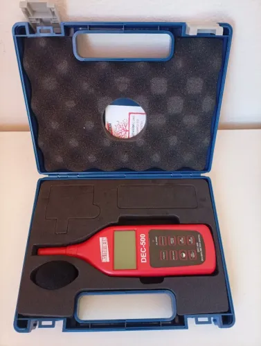 DECIBELIMETRO DIGITAL COM LEQ DEC-500 INSTRUTHERM NOVO