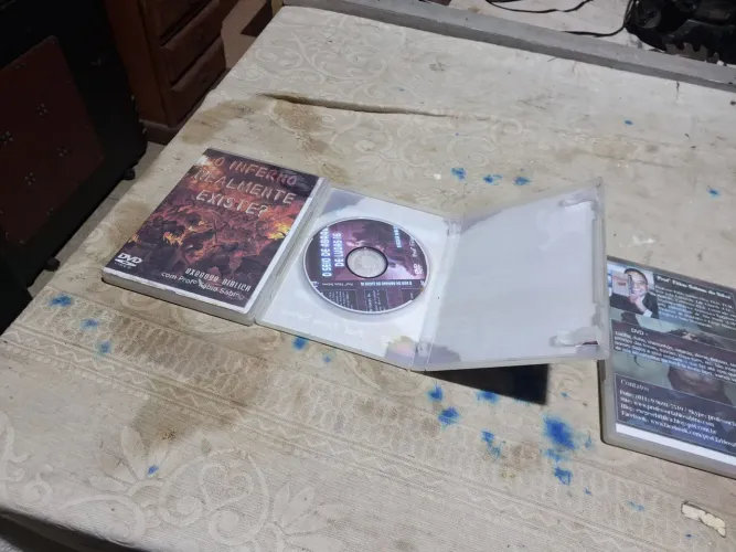 lote de 3 dvd decorativo .