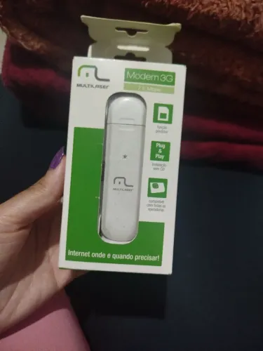 Modem 3G Multilaser 7.2 Mpbs- Novo!