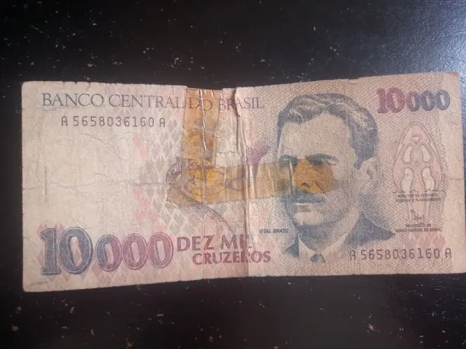 Cedula de 10000 Cruzeiros