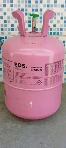 Cilindro Metálico R410A Vazio para Artesanato ou Reaproveitamento