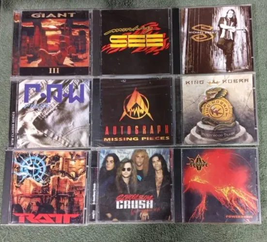 CDs Hard Rock Importados 100% Originais