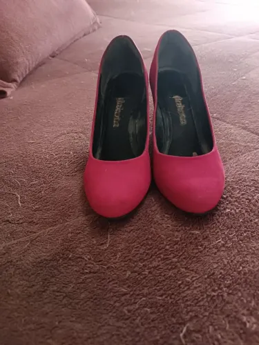 Sapato Scarpin Dakota Rosa Pink - Salto Grosso - Tamanho 35