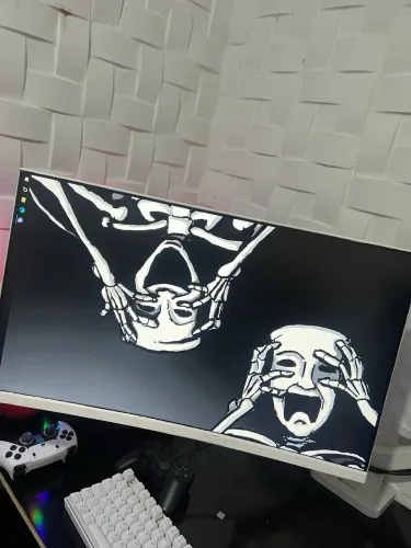 Monitor Gamer Curvo 100hz 23.8 polegadas