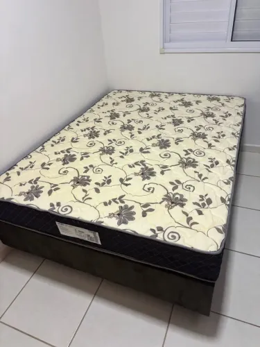 BOX + COLCHÃO UMAFLEX CASAL