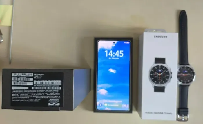 Samsung Galaxy S26 Ultra 1TB - 16 Gb RAM + Galaxy Watch 8 Classic - Garantia até 04/2027