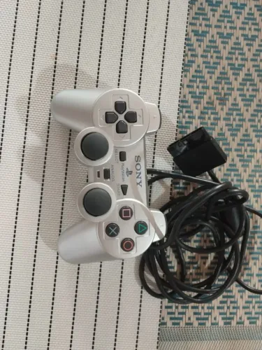 Controle PS2 - Prata - Original