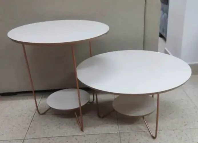 Conjunto Mesa de Centro (Entrega Imediata)