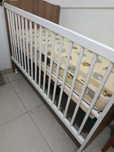 Berço com colchão