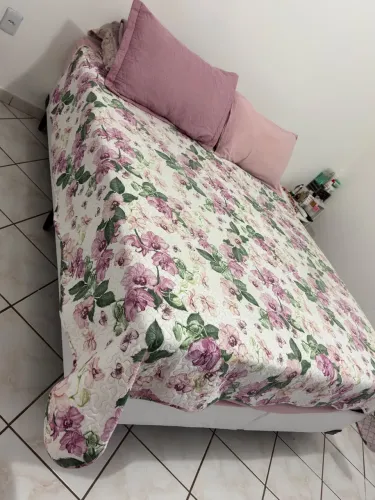 Colchão e base novos - Ortobom. 