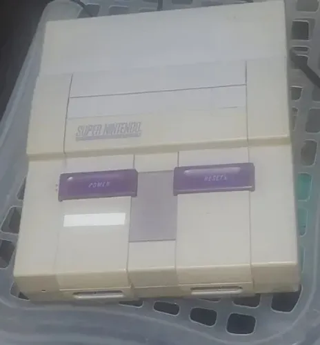 kit supernintendo completo 2 controles 1 everdrive e 2 cartuchos raros 20de