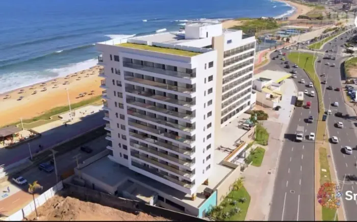 1/4 nascente total, pé na areia e vista mar no SMART CORSÁRIO
