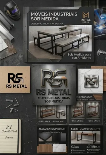 Móvel Industrial Sob Medida