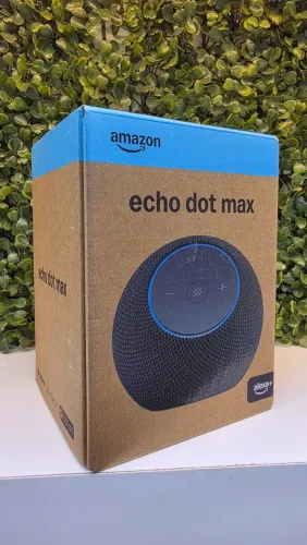 Amazon Echo Dot Max Alexa+ Smart Speaker Som Potente Casa Inteligente Novo