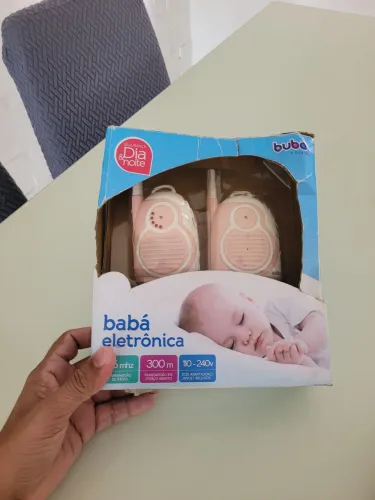 Babá Eletrônica De Áudio Buba Bivolt Até 300m - Na Caixa