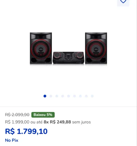 Som LG CL98 xboom