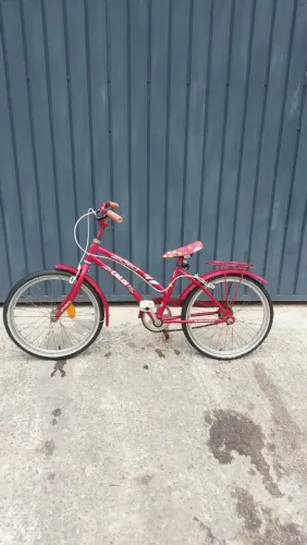 Bicicleta Infantil Caloi CECI 2000 Rosa com Bagageiro