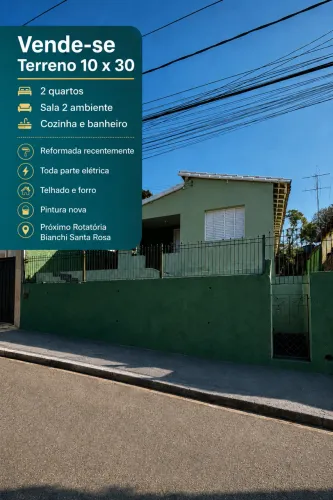 CASA TERRENO 10X30MTS CAPIVARI