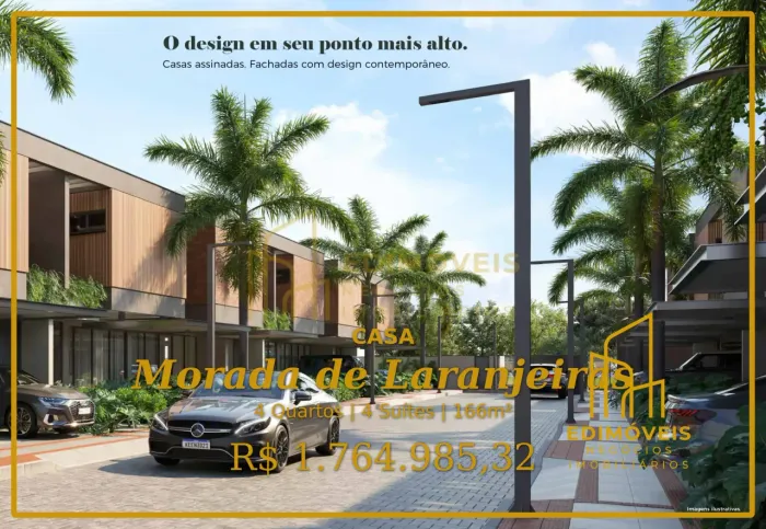 Não Perca: Casa em Morada de Laranjeiras com 4 Suítes e Área Verde Privativa!