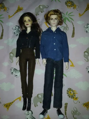 Barbie crepúsculo Bella e jasper