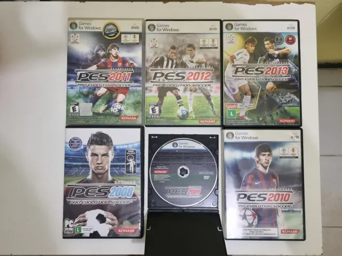 Coleção Pro Evolution Soccer PES para PC