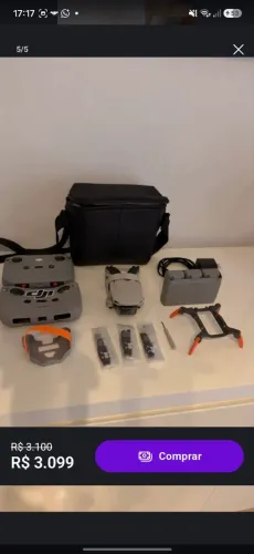 Drone DJI Mini 4k Combo Fly More