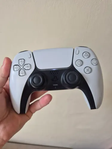 Controle DualSense PS5 Branco - Original e Semi-novo