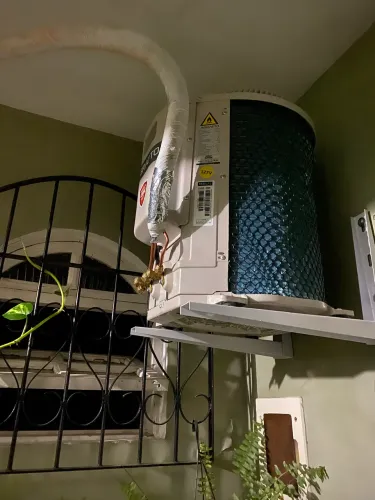 Instalação de ar-condicionado 