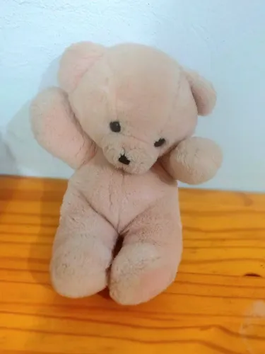 Ursinho de Pelúcia (Médio) - Urso Rosa