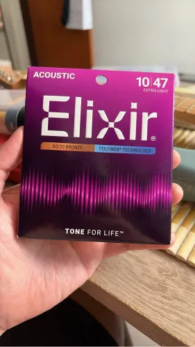 Encordoamento Elixir Violão 0.10