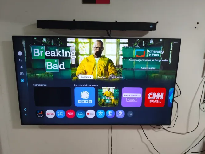 Kit tv mais soundbar 