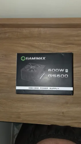 FONTE GAMEMAX 600W 80 PLUS WHITE