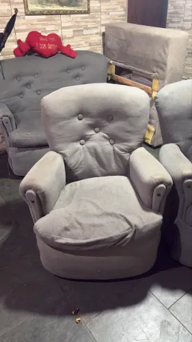 Conjunto de Sofá 2 Lugares + 2 Poltronas (Super Confortável!)