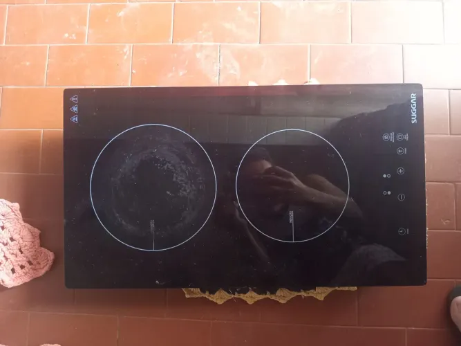 Fogão Cooktop por indução 2 bocas