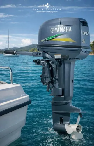 Motor Yamaha 30HP Partida Elétrica 2T - Motor de Popa