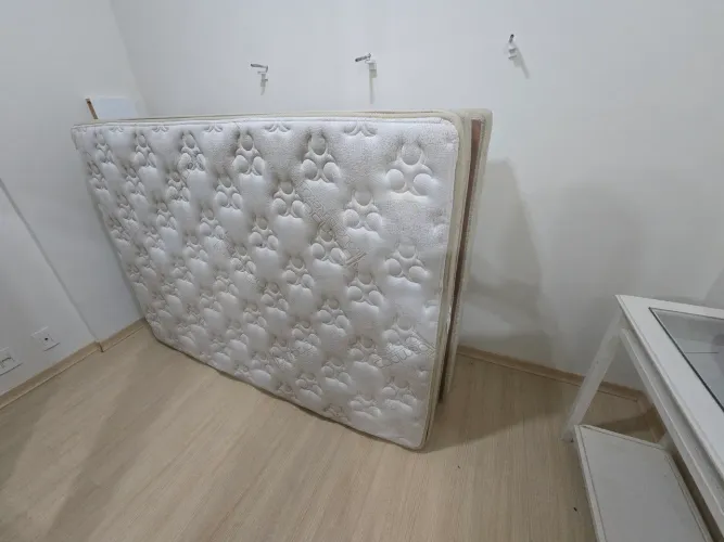 Cama box Casal + Colchão Flex