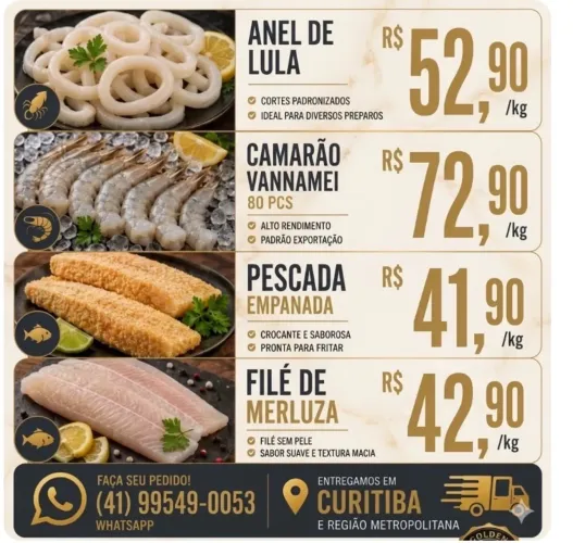 ? Peixe Fresco e Selecionado Direto para a Sua Mesa! ?