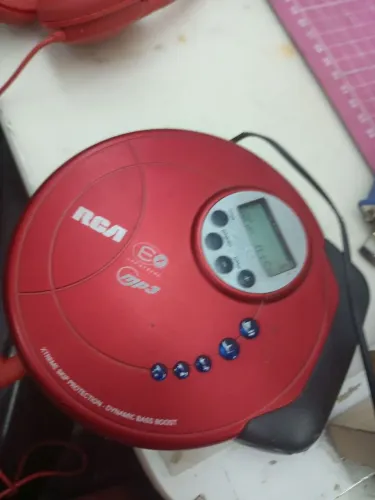 Diskman antigo RCA Mp3