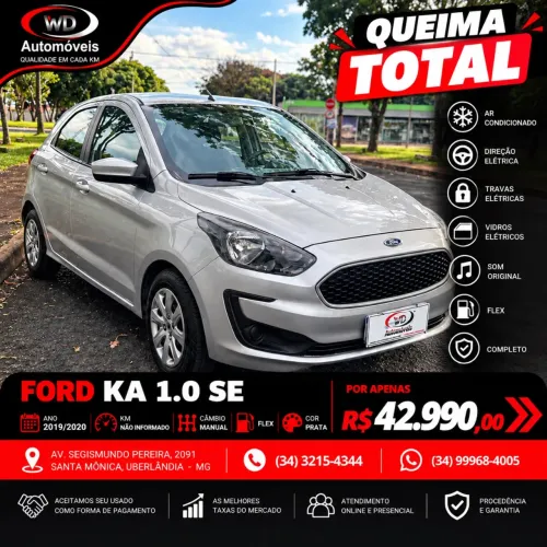 Ford KA 1.0 Se/se Plus Tivct Flex 5P 2020