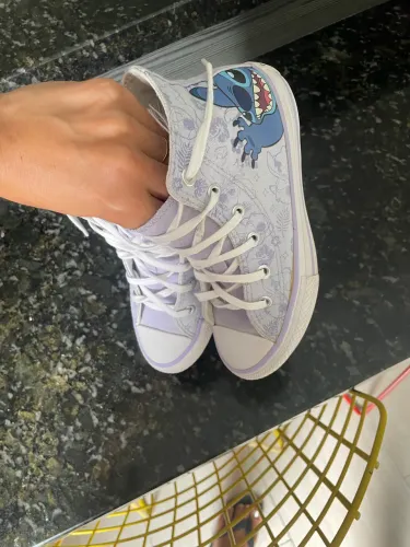 Tênis allstar botinha menina stitch Numeração 30