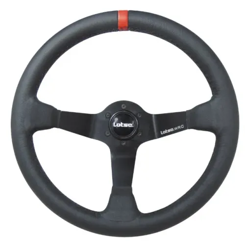 Volante esportivo couro