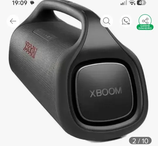 Vendo, pouquíssimo uso, ele está em uma casa, LG XBOOM