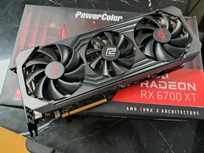 Placa de vídeo RX 6700xt Red Devil (construção premium AMD)