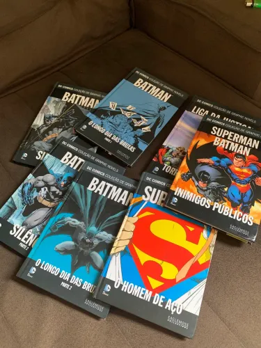 HQS Quadrinhos DC Superman Batman Liga da Justiça