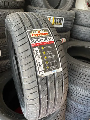 01 pneu 205/60r16 remolde Crystone