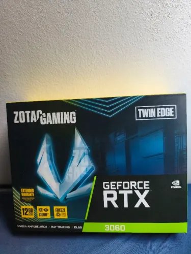 Placa de vídeo rtx 3060 12 pouco usada